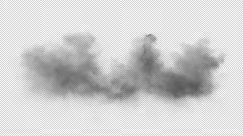 Smoke at Camera Alpha Chanel 4K Stock-Footage 231463836