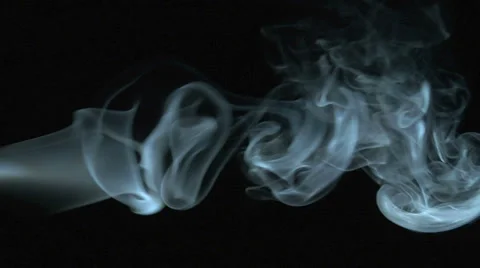 Smoke captured in slow motion 60fps Stock Footage 35568490
