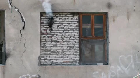 Smoke from a Chimney 2 Video stock 11130850