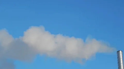 Smoke from the chimney fireplace Stock Footage 70733127