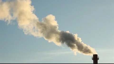 Smoke from the chimney Stock Footage 3913949