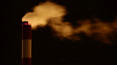 Smoke from a chimney Stock Footage 10578207