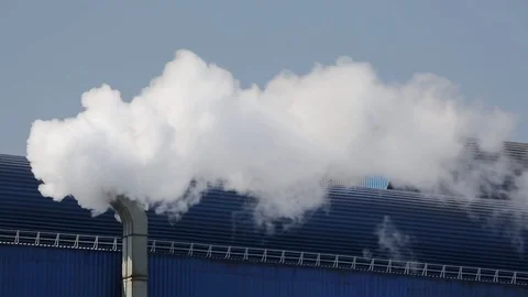 Smoke from the chimney Stock Footage 72767343
