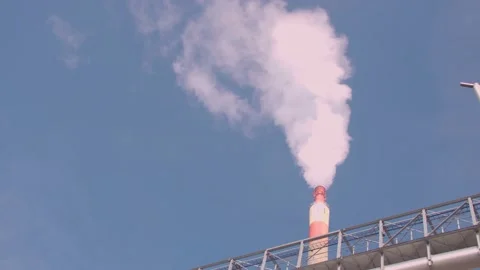 Smoke from chimney Stock Footage 149267764