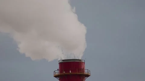 Smoke from chimney Stock Footage 163118787