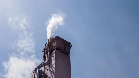 Smoke from a chimney Stock Footage 218898280