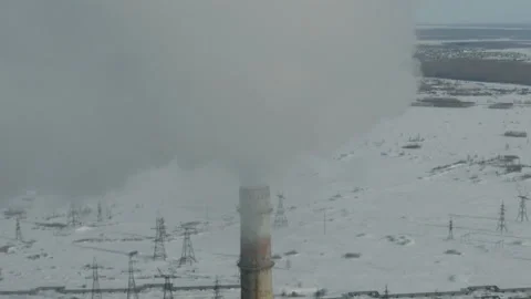 Smoke from the chimney Stock Footage 236606018