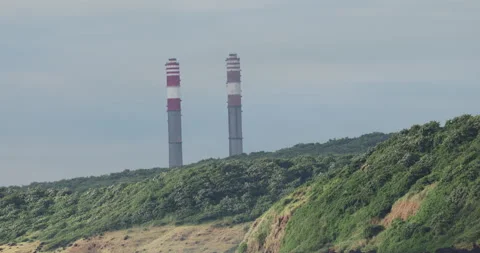 Smoke from chimney Stock Footage 320356221