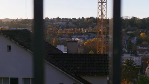 Smoke from chimney Stock Footage 320558388