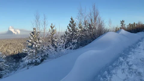 Smoke from the chimneys Stock Footage 167415703