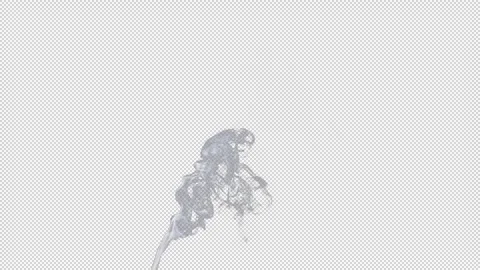 Smoke Cigarette 03 Loop HD Stock Footage 312512680