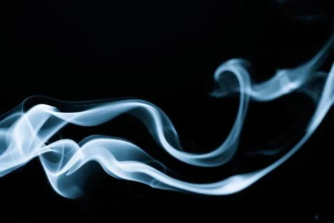 Smoke close up Foto stock