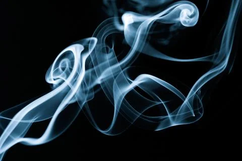 Smoke close up Foto stock