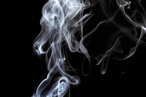 Smoke close up Foto stock
