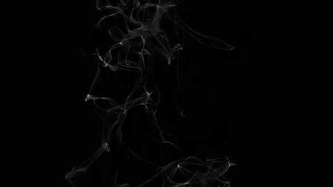 Smoke, Cloud of cold fog in light spot background. Stock Footage 173041565