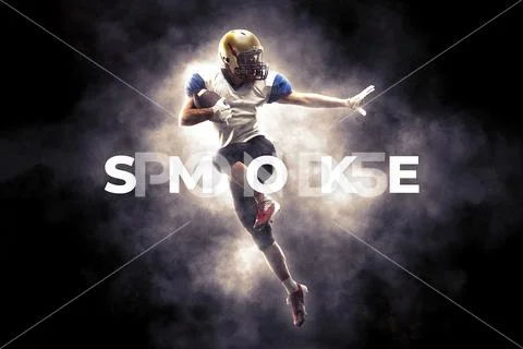 Smoke Cloud Photo Effect PSD Template