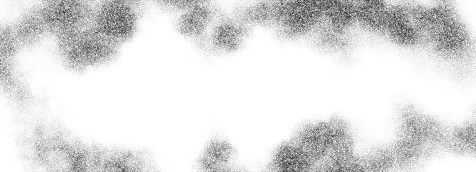 Smoke cloud stippled gradient texture. Grunge fluid fume grain background Stock Illustration