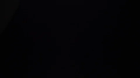 Smoke clouds on black in slow motion Stock Footage 107889731