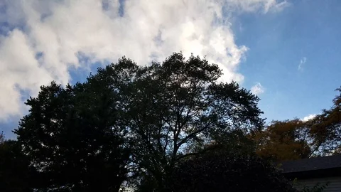 Smoke clouds Stock Footage 96675860