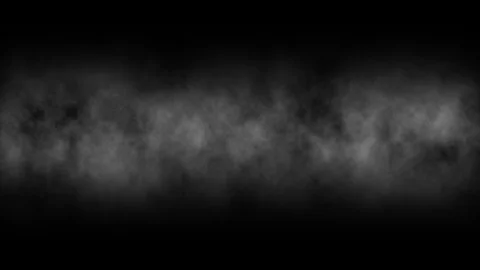 smoke clouds horizontal line background | Stock Video | Pond5