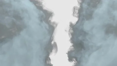Smoke Collision Reveal Stock Footage 157365867