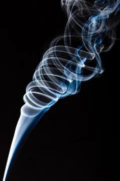 Smoke column Stock Photos