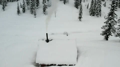 Smoke comes from the chimney 库存影片 171577249