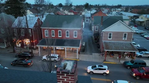 Smoke coming out of brick chimney on hou... | Stock Video | Pond5