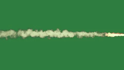 Smoke coming out of it and white from colorful motion figure frame cartoonish Stock Footage 337342199