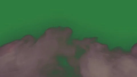 Smoke coming out of it some clouds in the from shadow on fire middle sky is Stock Footage 336954586