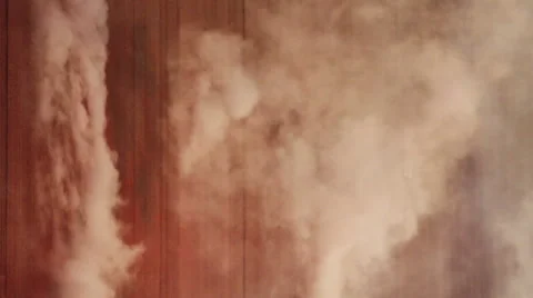 Smoke Coming Out of wall Video stock 45655236