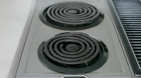 Smoke Coming From Stove Stock Footage 10936239