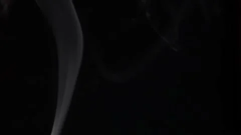 Smoke on a dark background, slow motion Stock Footage 149831870