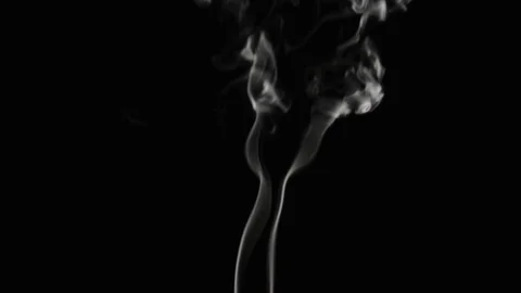 Smoke in a dark room Video stock 85950799