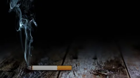 Smoke of Death Table Top Stock Footage 44726493