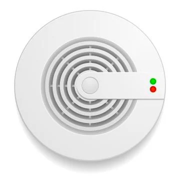 Smoke Detector Stock Illustration