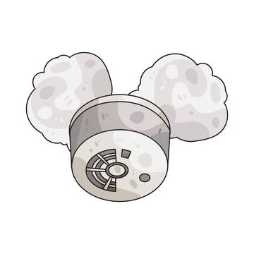 Smoke Detector illustration Stock Illustration