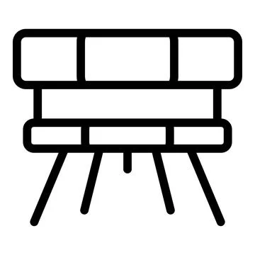 Smoke detector panel icon outline vector. Fire sensor Illustrazione stock