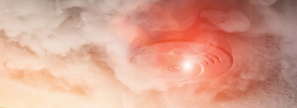 Smoke detector Stock Photos