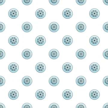 Smoke detector safety device seamless pattern background Stock Illustration