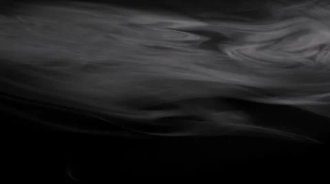 Smoke, dust particles, black background Stock Footage 35531532