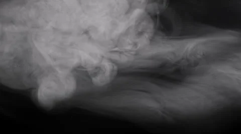 Smoke, dust particles, black background Stock Footage 35532612