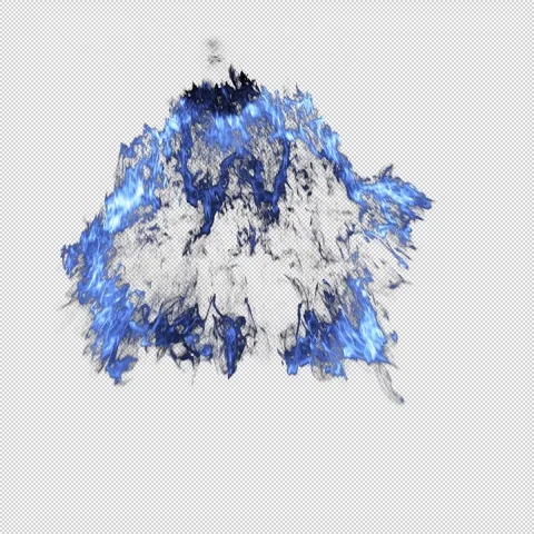 Smoke Dust Scokwave On Alpha Video stock 247010932