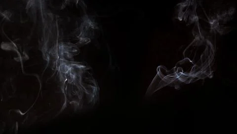 Smoke effect black background. High quality and resolution beautiful photo Foto stock