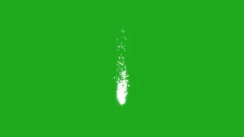 Smoke effect with bright shiny particles on green screen background Stock Footage 289217353
