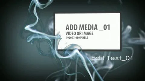 Smoke Effects project Stock After Effects