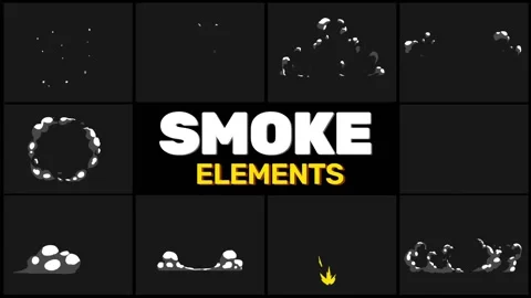 Smoke Element Modèle After Effects