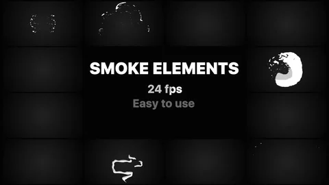 Smoke Elements Stock After Effects