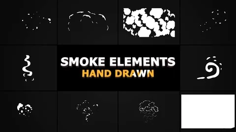 Smoke Elements Stock After Effects