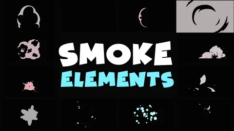 Smoke Elements | After Effects  After Effects	Stock